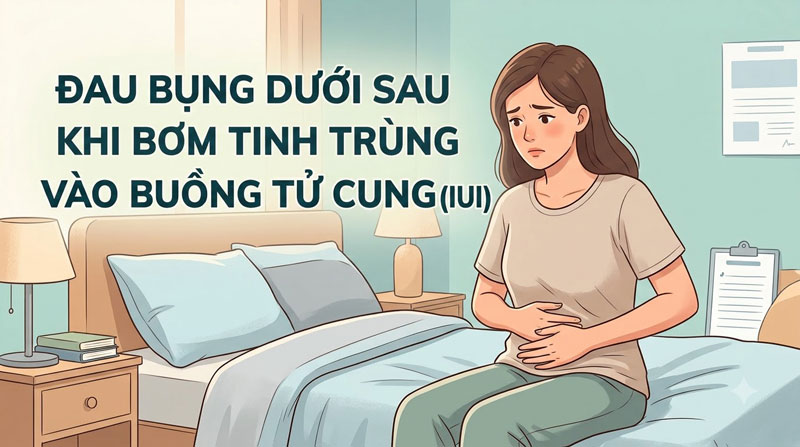 Bị Đau Bụng Dưới Sau Khi Bơm Tinh Trùng (IUI): Bình Thường Hay Cảnh Báo Nguy Hiểm?