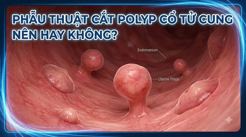 Polyp Cổ Tử Cung Có Nên Cắt Không? Giải Đáp & Lưu Ý Y Khoa