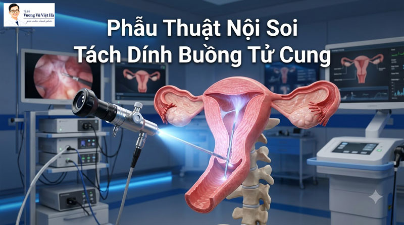 Phẫu Thuật Nội Soi Tách Dính Buồng Tử Cung