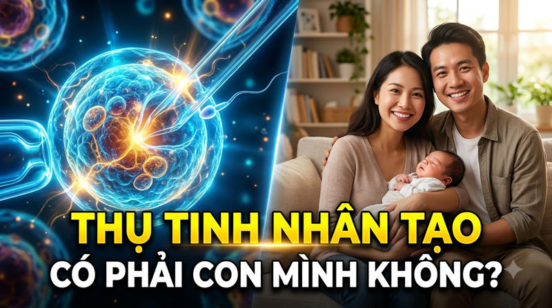 Thụ Tinh Nhân Tạo Có Phải Con Mình Không? Giải Đáp Chuẩn Y Khoa