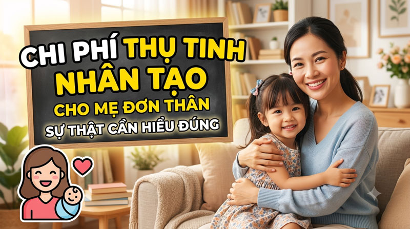 Chi Phí Thụ Tinh Nhân Tạo Cho Mẹ Đơn Thân: Sự Thật Cần Hiểu Đúng