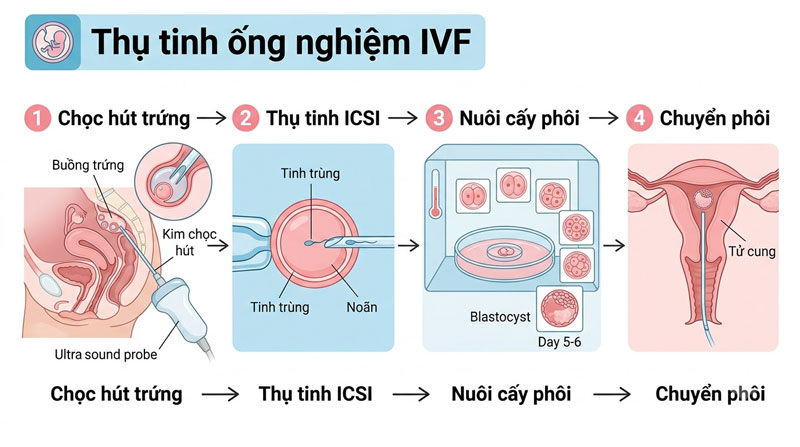 Thụ tinh ống nghiệm IVF